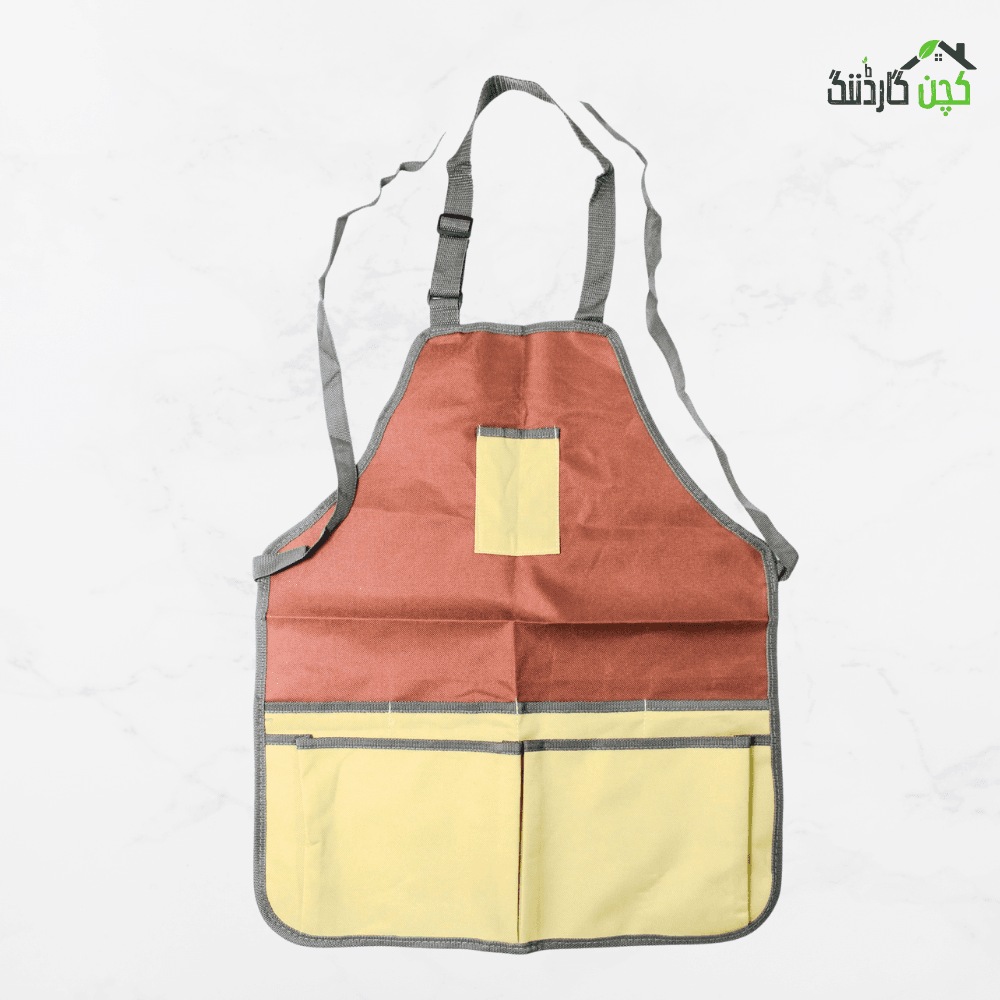 Garden Apron – Buy High-Quality Garden Apron Online | Perfect for Gardening Tasks | kitchengardening.pk (Single)