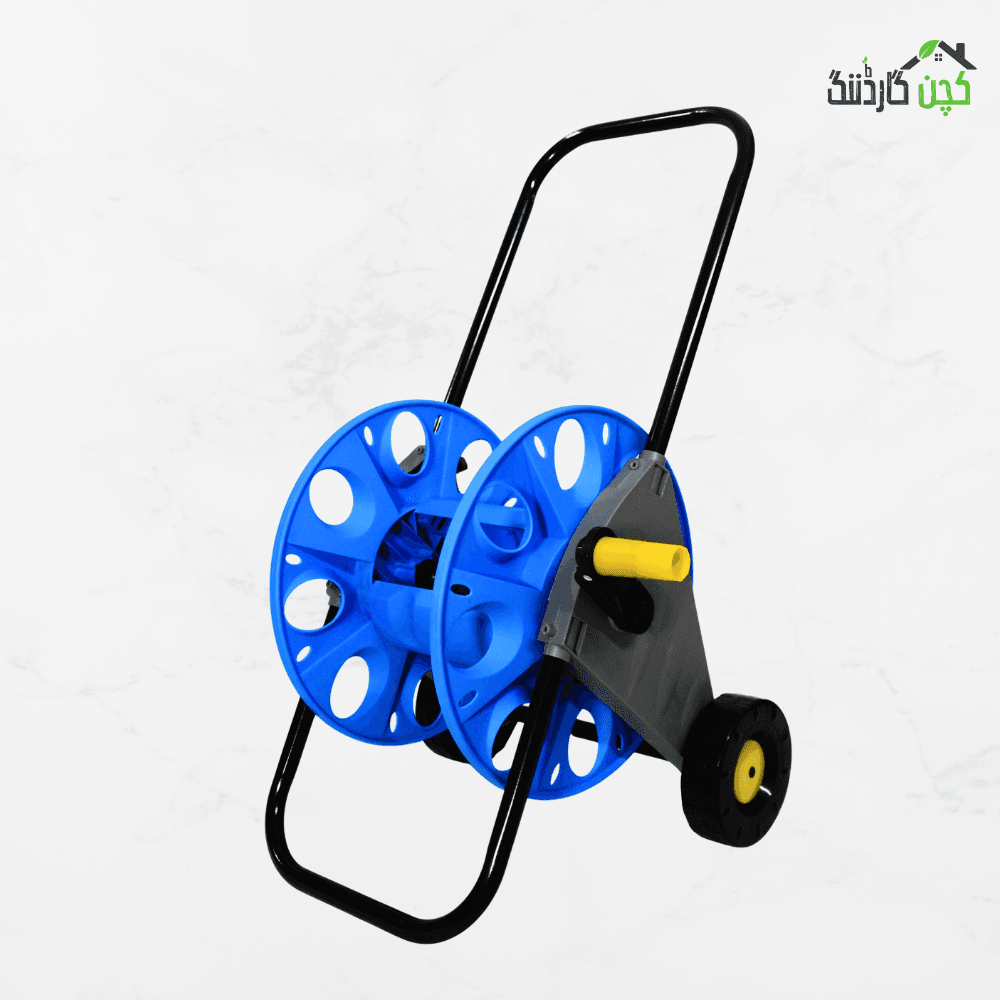 Portable Garden Hose Reel Cart – Buy Efficient Watering Solution Online | Easy Garden Management | kitchengardening.pk